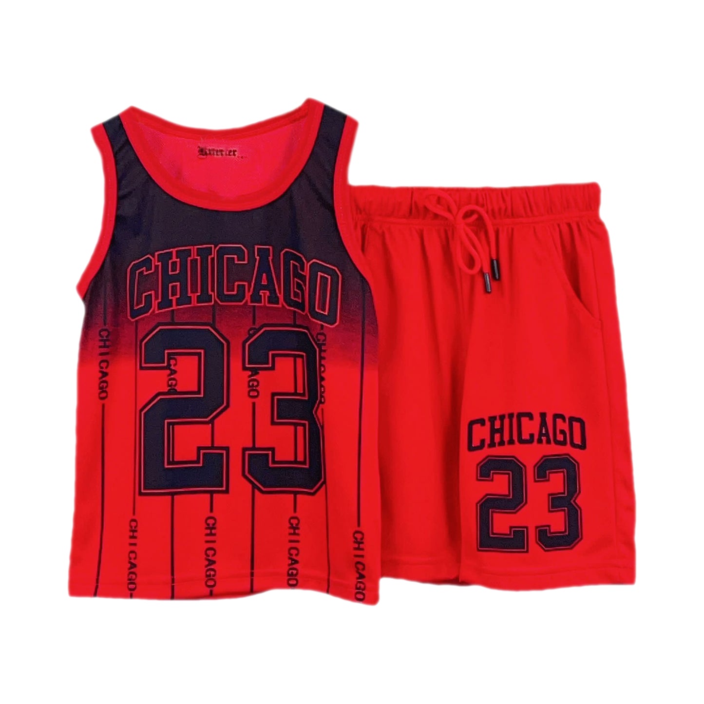 Kids Basketball Vest and Shorts Set