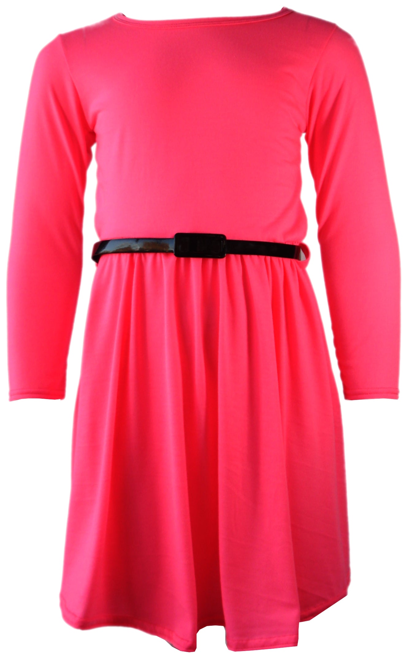 Girls Long Sleeve Skater Dress