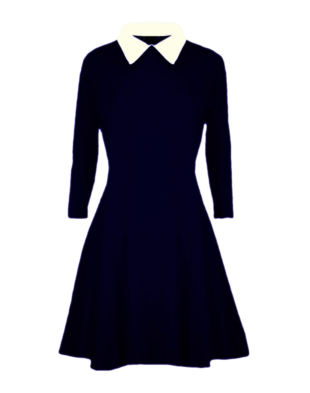 Girls Peter Pan Collar Swing Dress
