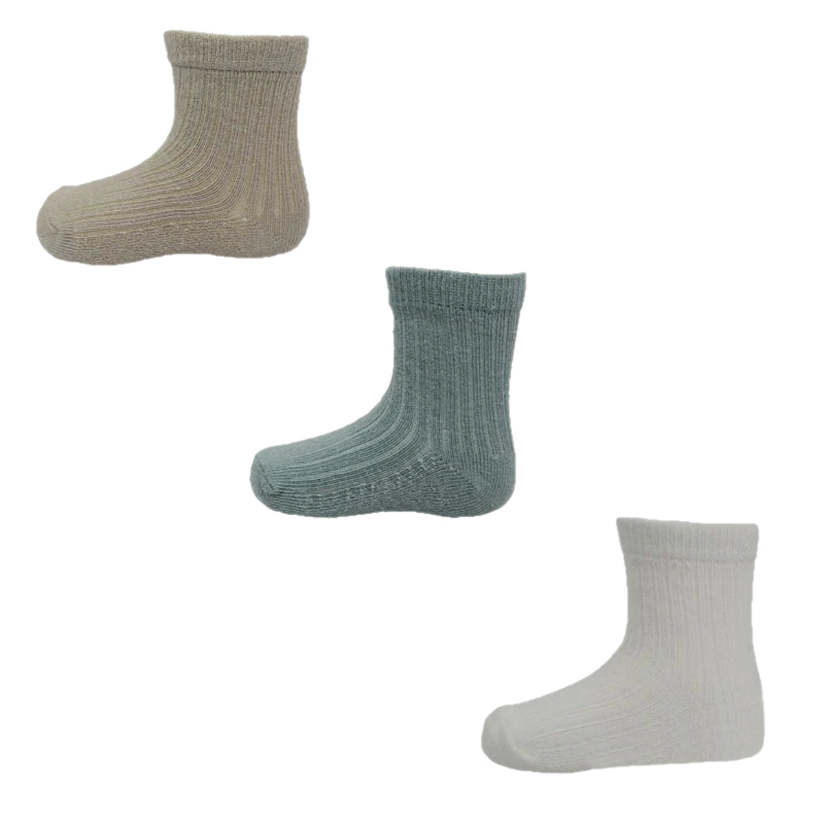 Baby Socks 3 Pack Unisex Baby Boys Girls Turnover Socks