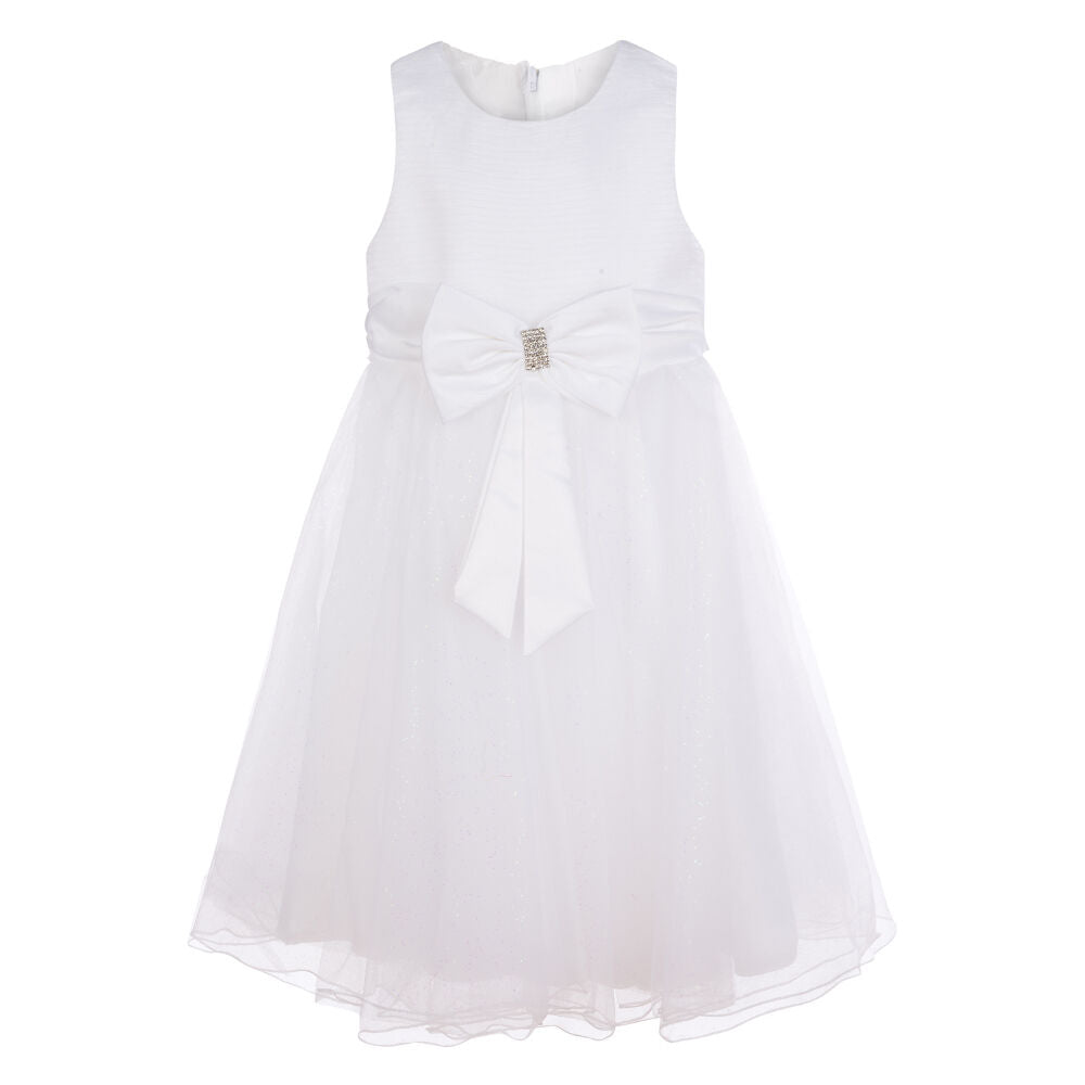 Girls Wedding Bow Dresses