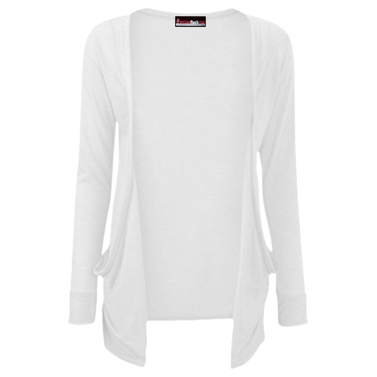 Girls Boyfriend Cardigan - White