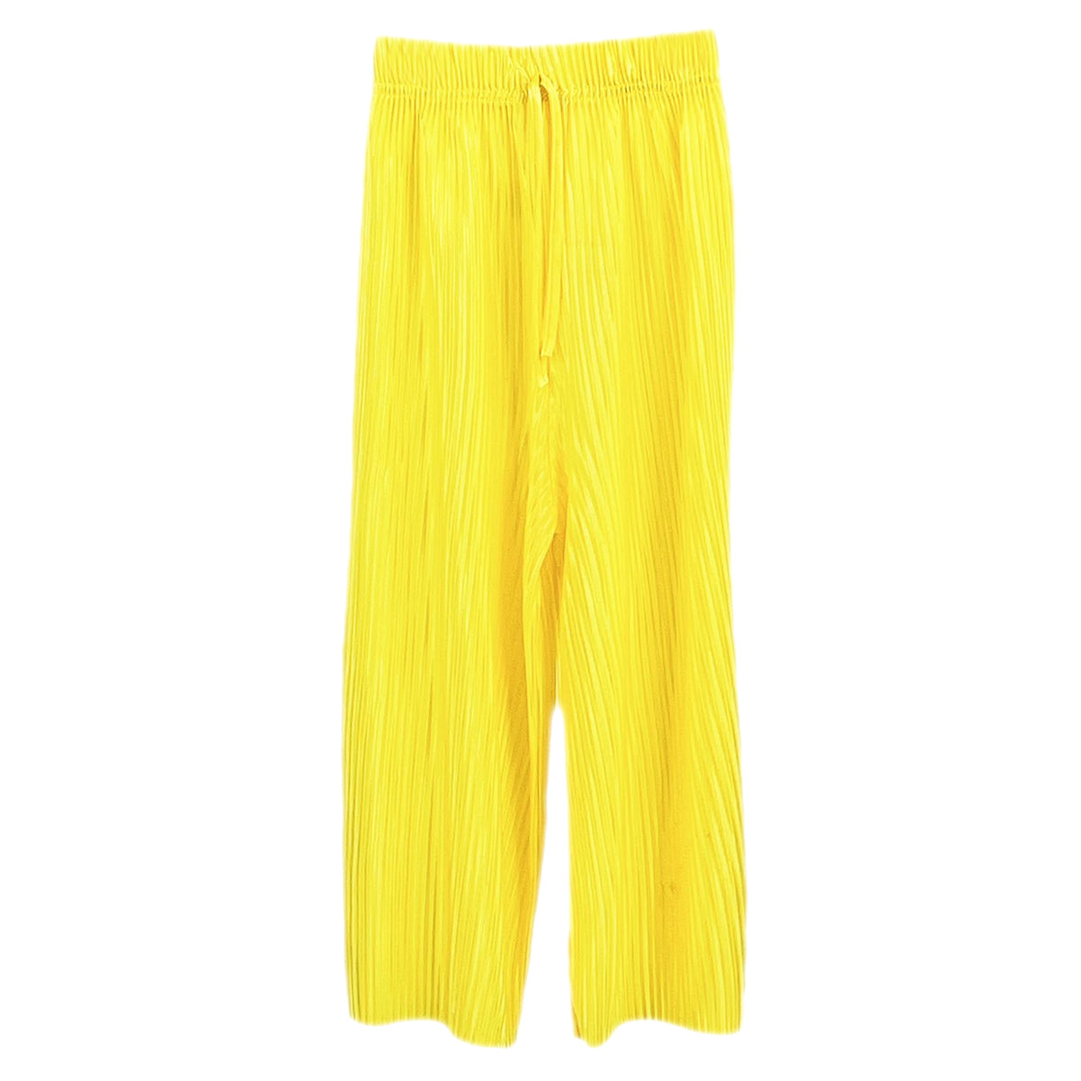 Girls Pleated Capri Baggy Wide Leg Trousers