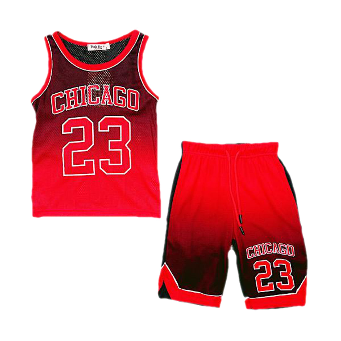 Kids Basketball Vest and Shorts Set