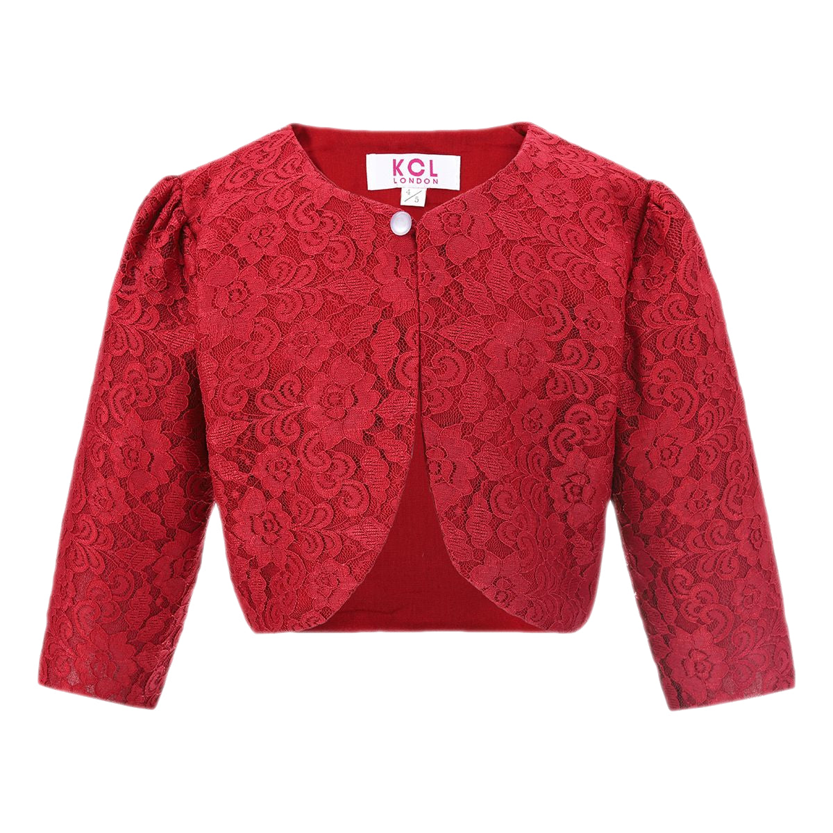 Girls Lace Bolero Floral Shrug