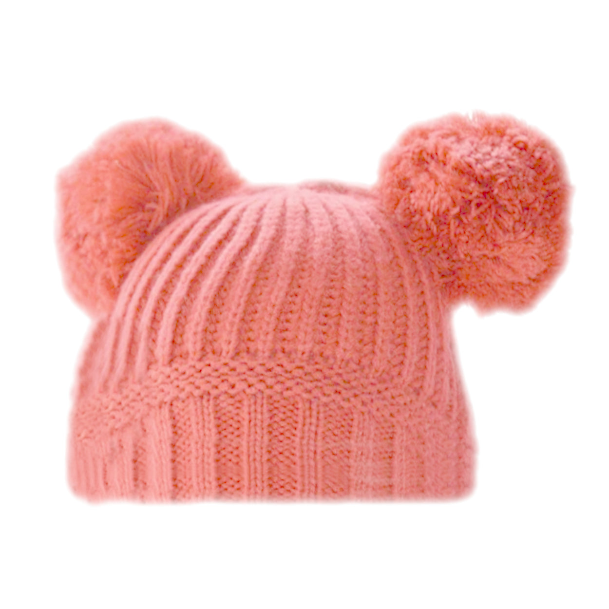 Baby Knitted Pom Pom Hat Boy Girl Winter Bobble Mummy Daddy Prince Princess 0-12