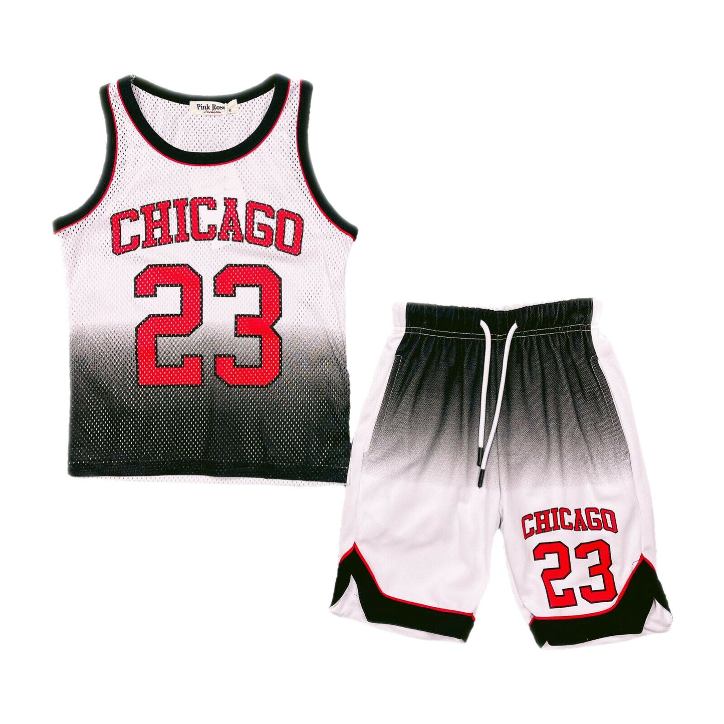 Kids Basketball Vest and Shorts Set