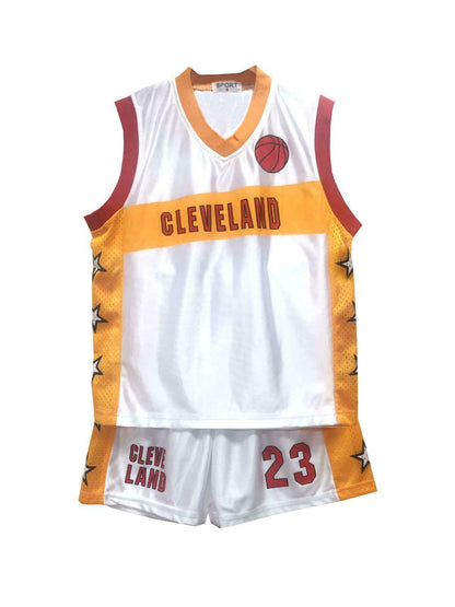 Kids Basketball Vest and Shorts Set