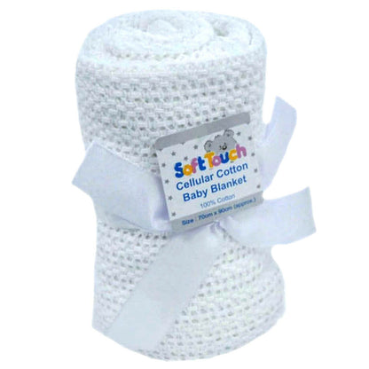 Baby Cellular Blanket, Teddy Comforter & Hooded Robe