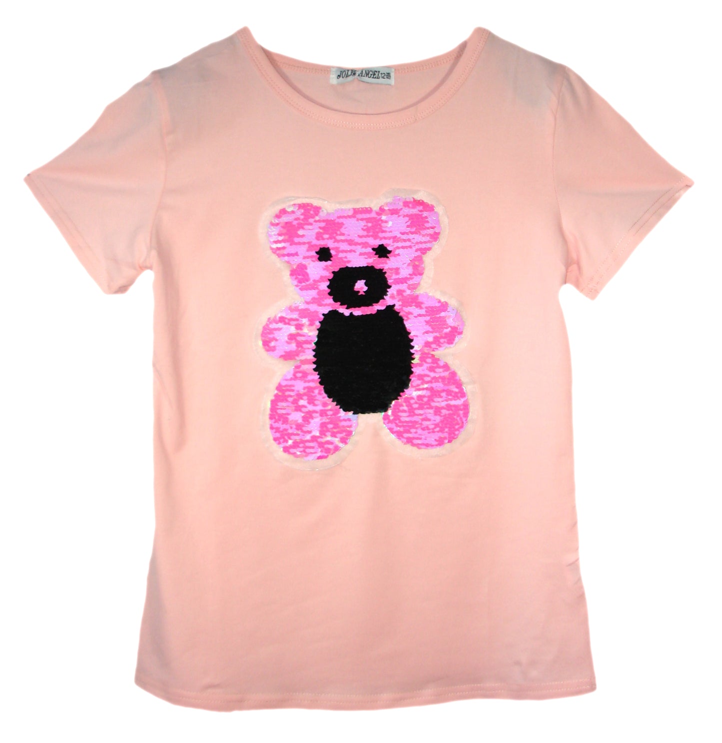 Girls Animal Sequin T-Shirts