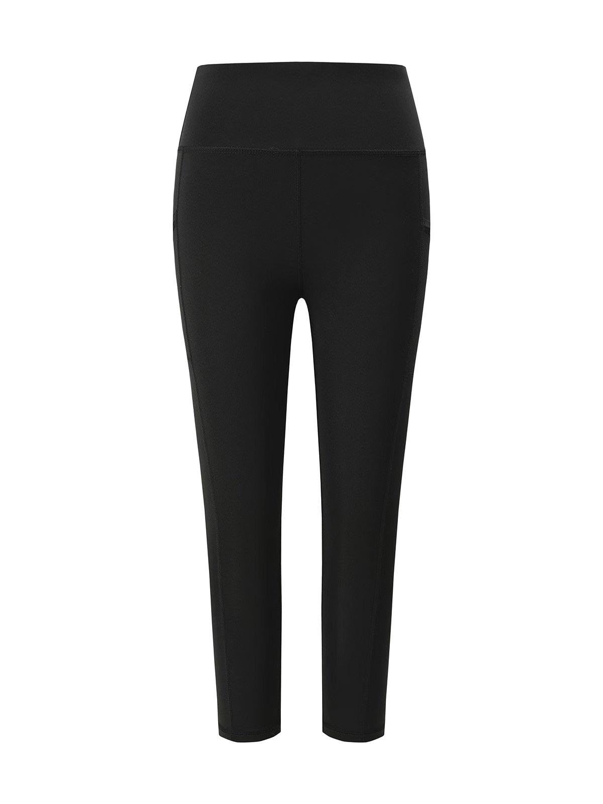 Girls Pull-On Leggings – Soft Stretch Everyday Active Leggings with Elastic Waist – Basic Pants for Kids 3–13 Years