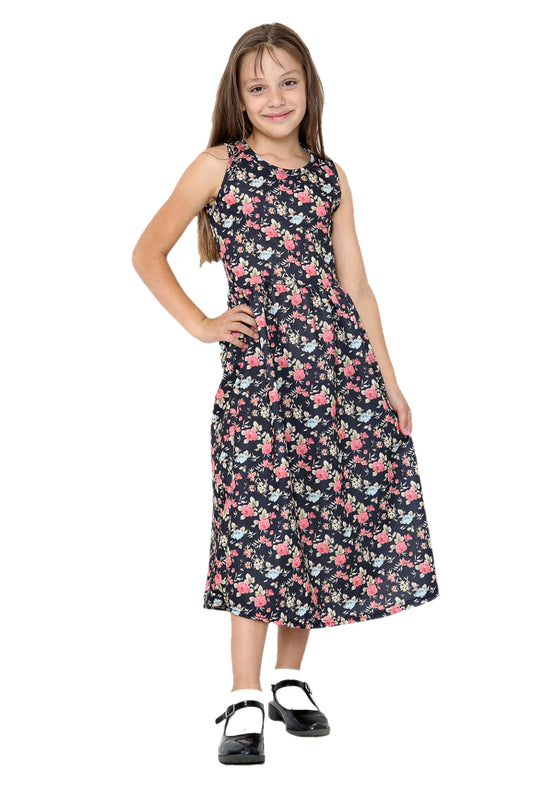 Girls Maxi Summer Dress