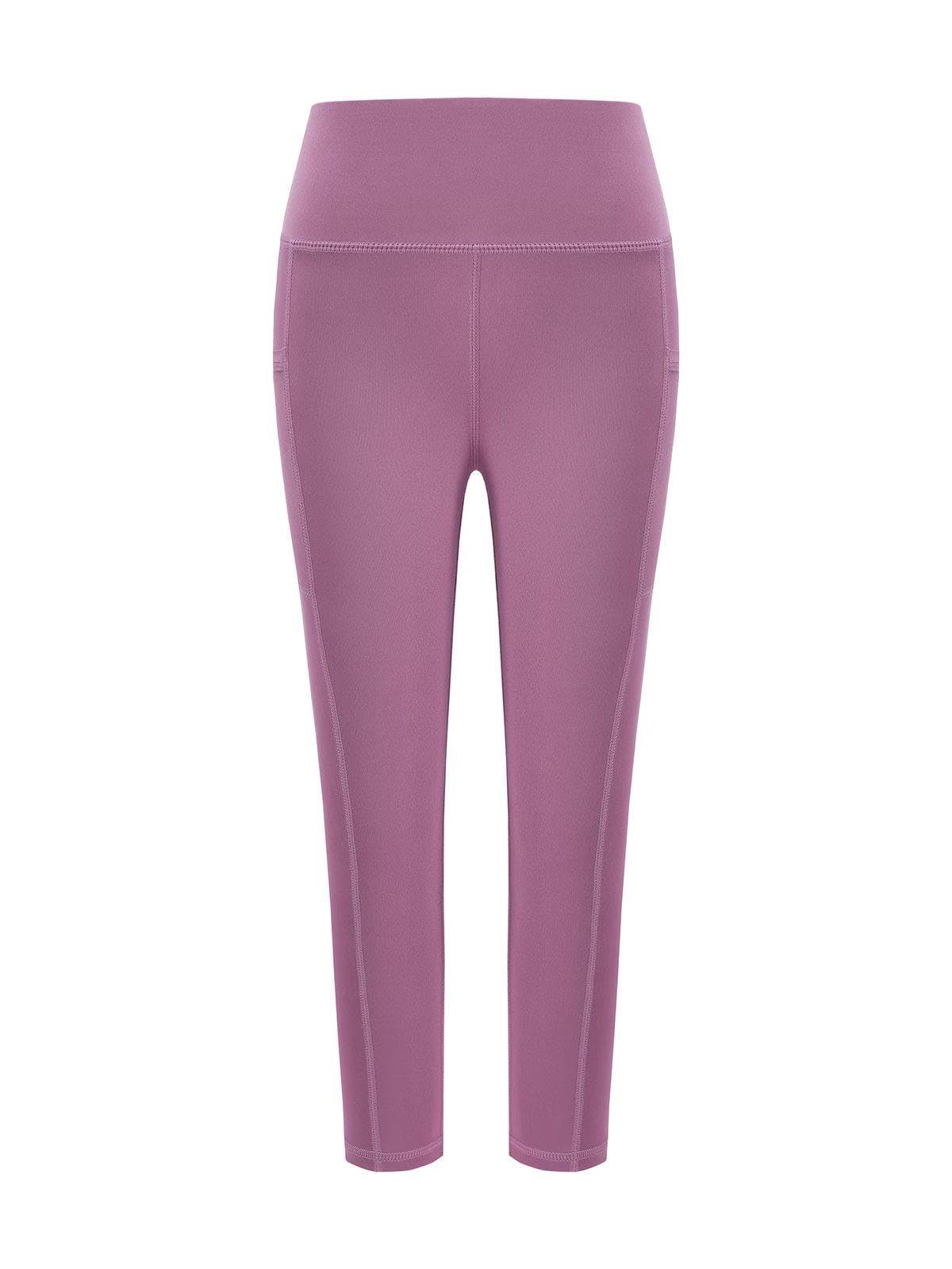 Girls Pull-On Leggings – Soft Stretch Everyday Active Leggings with Elastic Waist – Basic Pants for Kids 3–13 Years