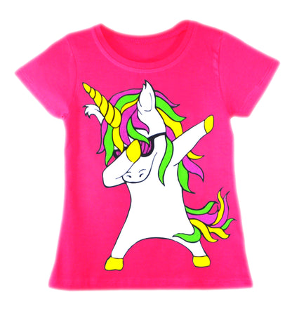 Girls Dab Unicorn Outfits