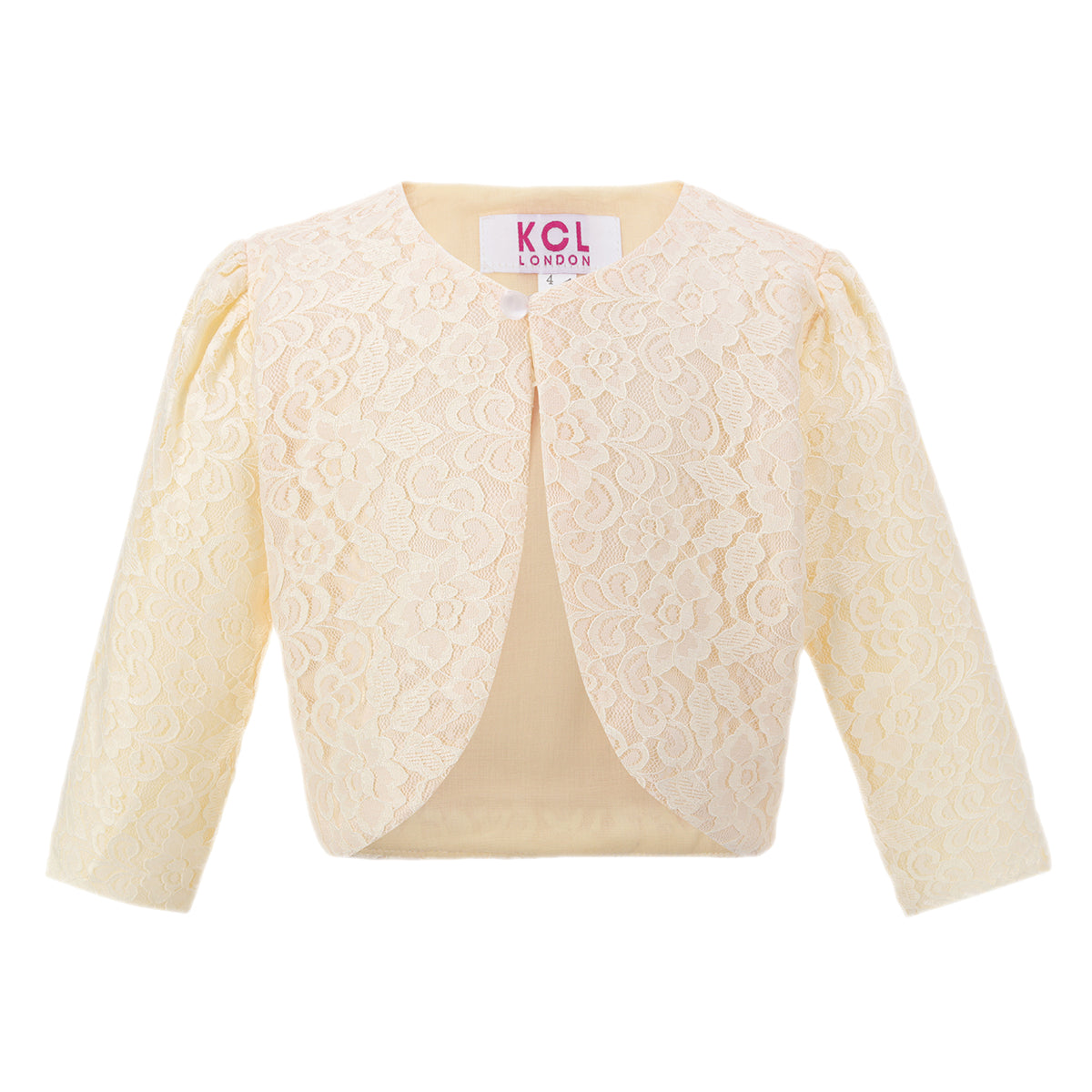 Girls Lace Bolero Floral Shrug
