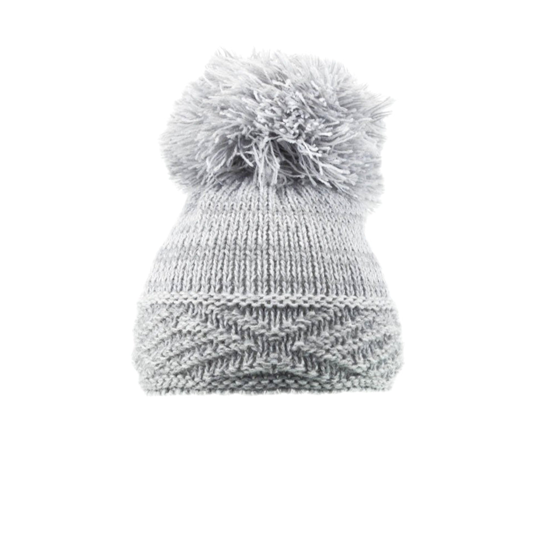 Baby Knitted Pom Pom Hat Boy Girl Winter Bobble Mummy Daddy Prince Princess 0-12