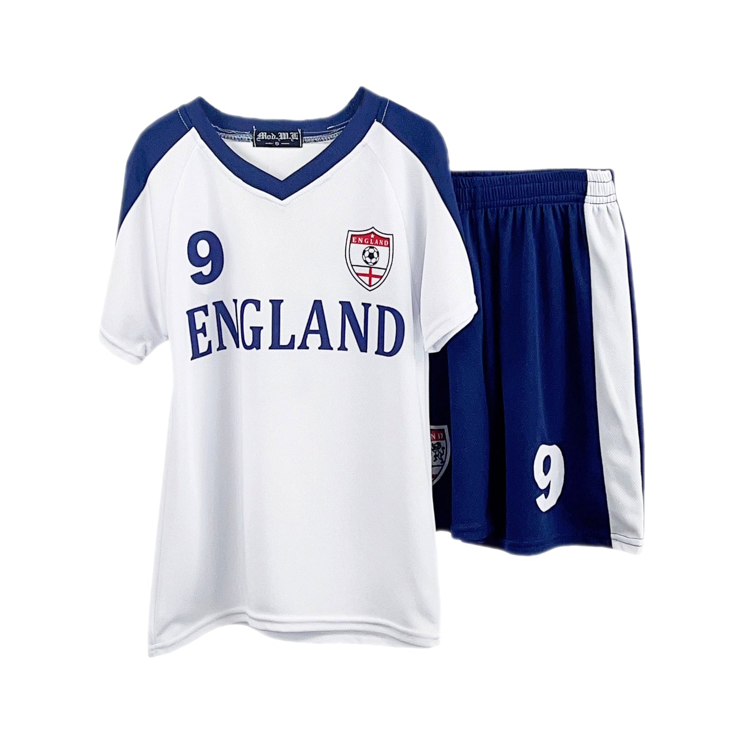 Kids England Football Kit T-Shirts & Shorts Set Outfit Gift