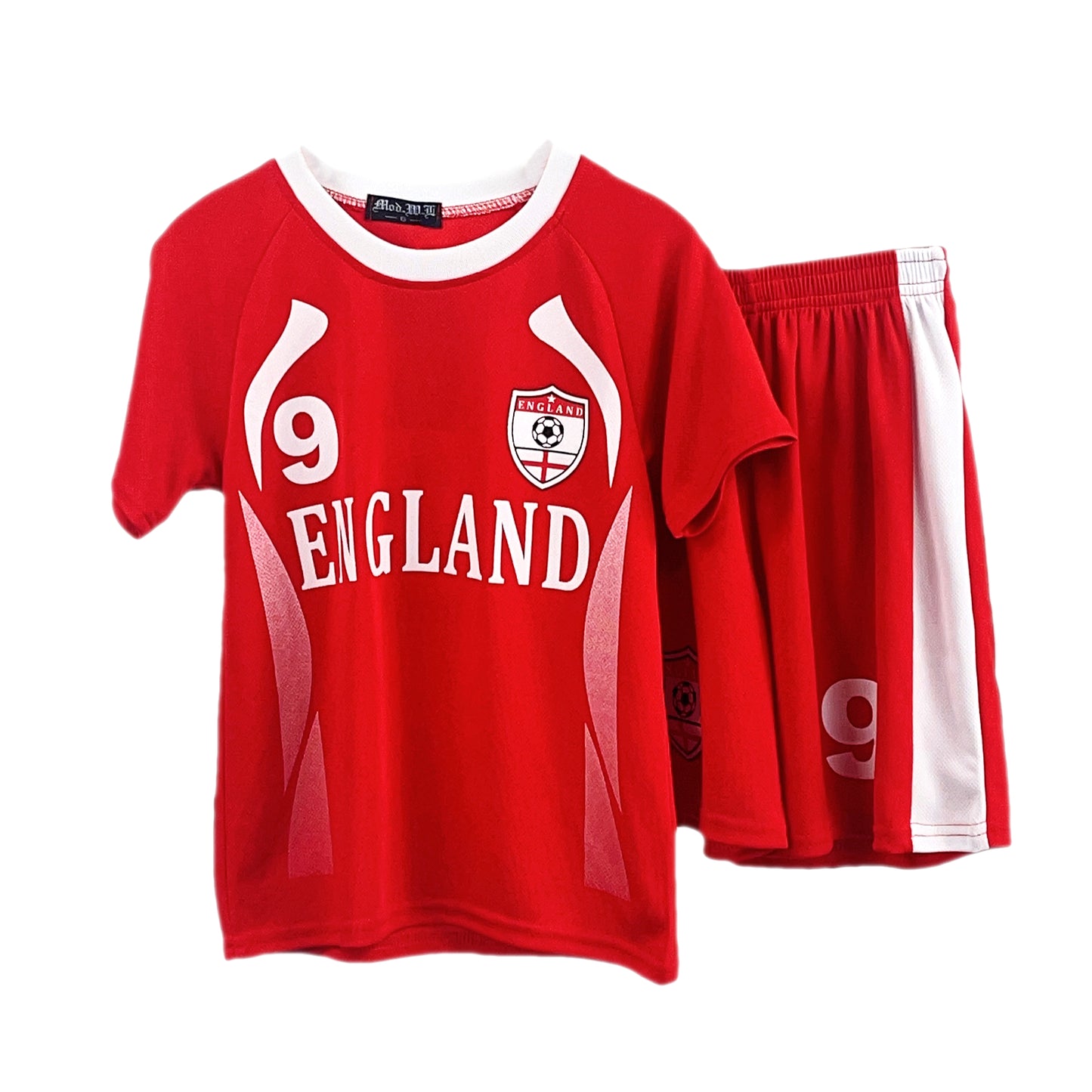 Kids England Football Kit T-Shirts & Shorts Set Outfit Gift