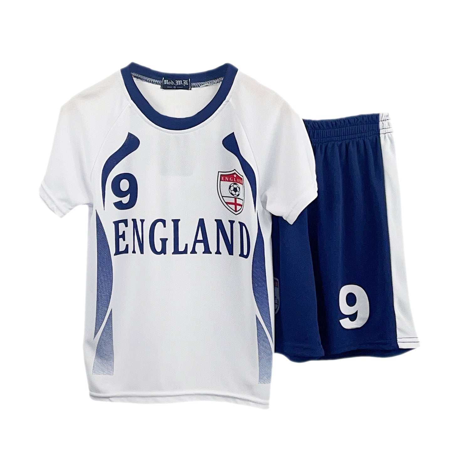 Kids England Football Kit T-Shirts & Shorts Set Outfit Gift