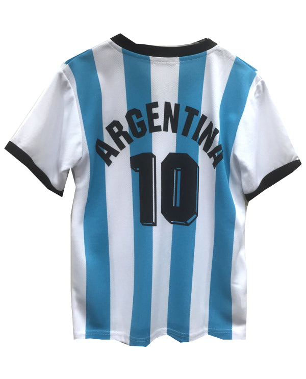 Kids Football T-Shirt And Shorts Set - Argentina