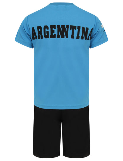Kids Football T-Shirts & Shorts Set