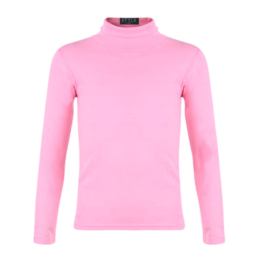 Girls Polo Neck Light Tops