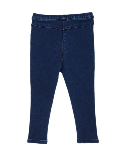 Girls Denim Jeggings