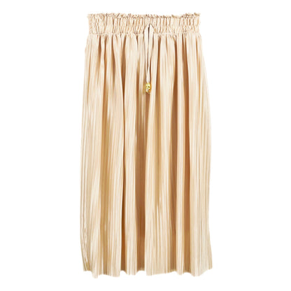 Girls Pleated Midi Skirt