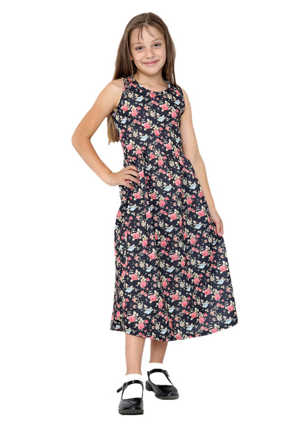 Girls Maxi Summer Dress