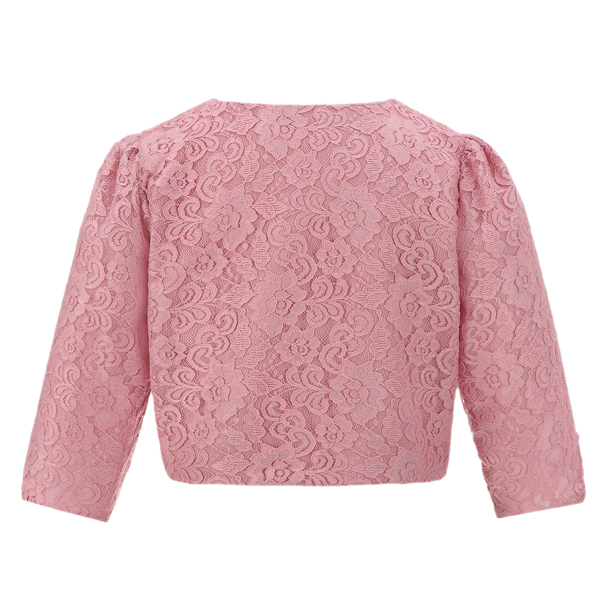 Girls Lace Bolero Floral Shrug
