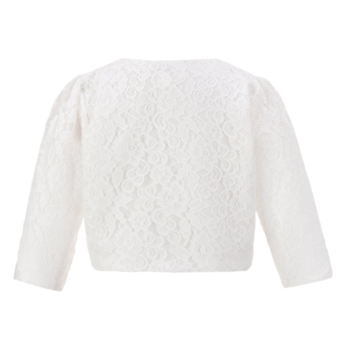 Girls Lace Bolero Floral Shrug