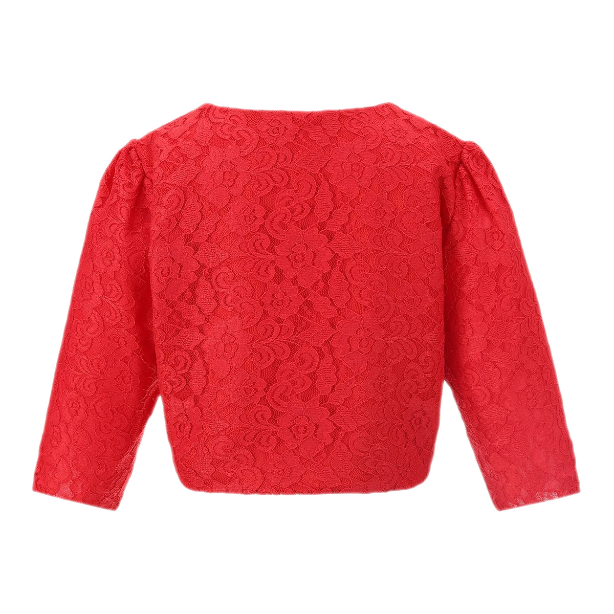 Girls Lace Bolero Floral Shrug