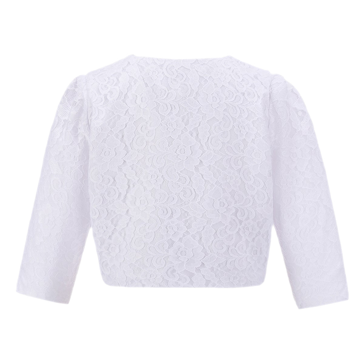 Girls Lace Bolero Floral Shrug