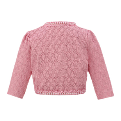 Girls Lace Bolero Floral Shrug