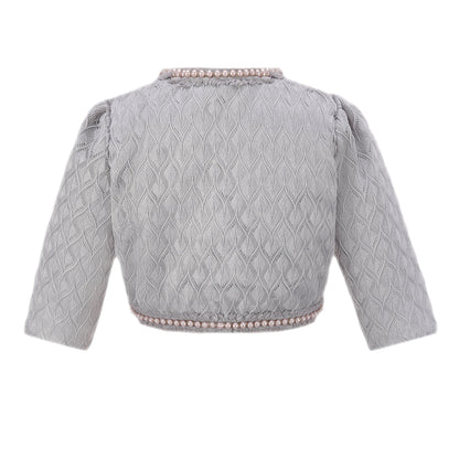 Girls Lace Bolero Floral Shrug