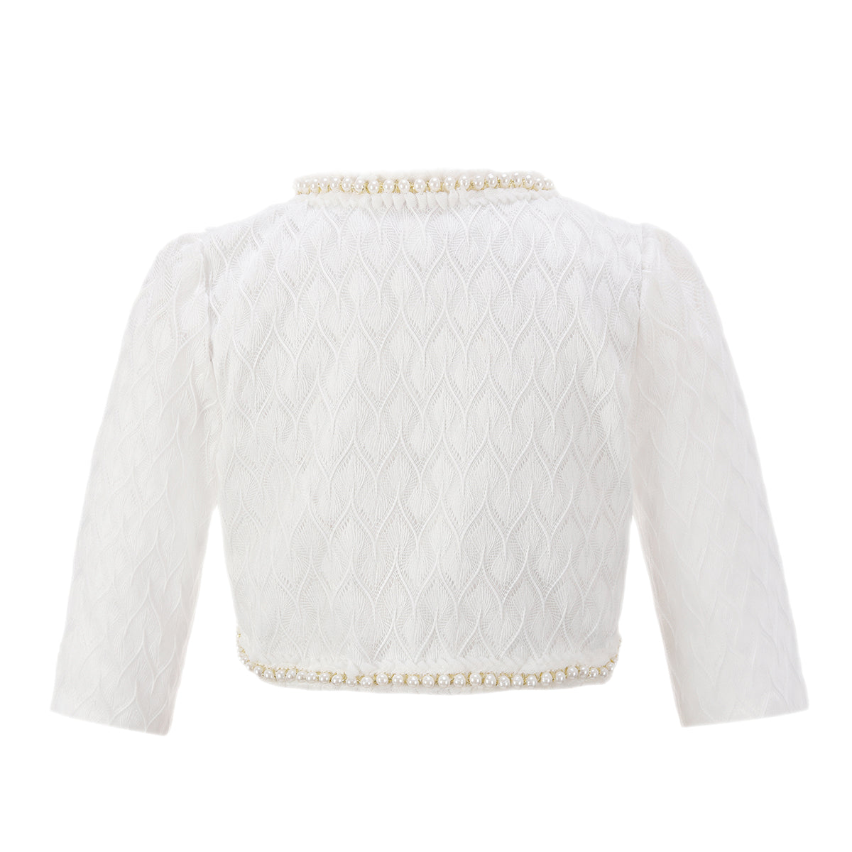 Girls Lace Bolero Floral Shrug