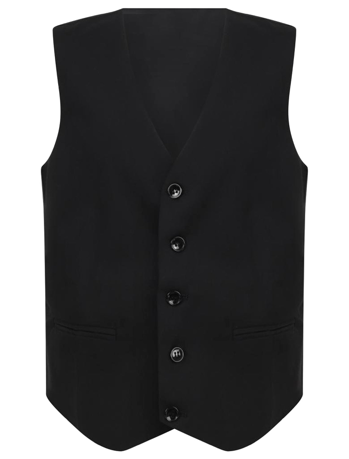 Boys Formal Waistcoat - Black