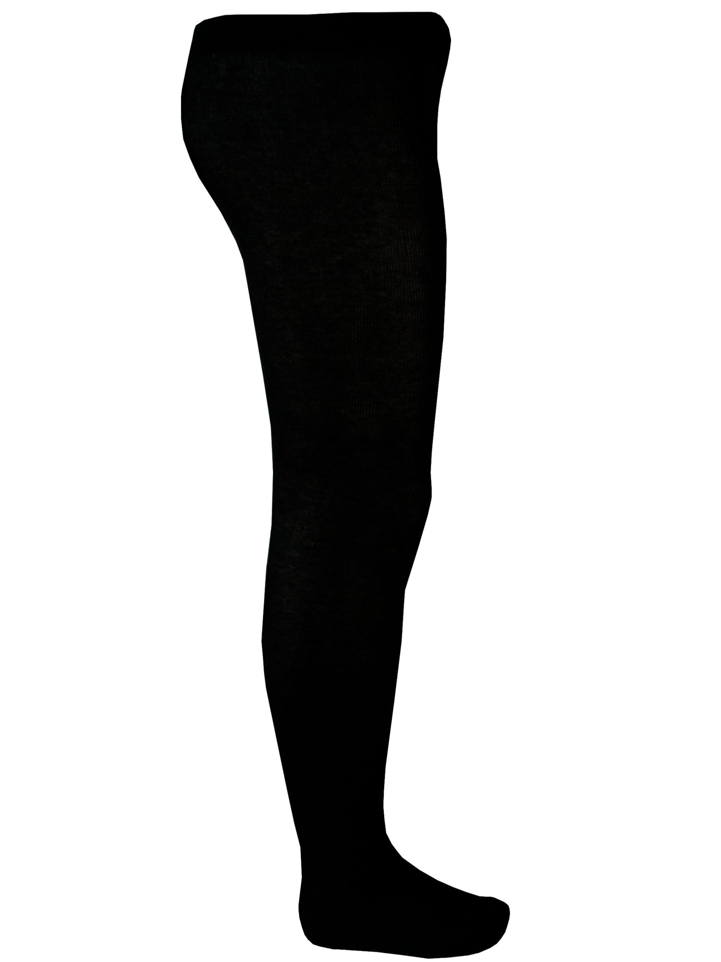 Girls Pretty Stretchy Tights - Black