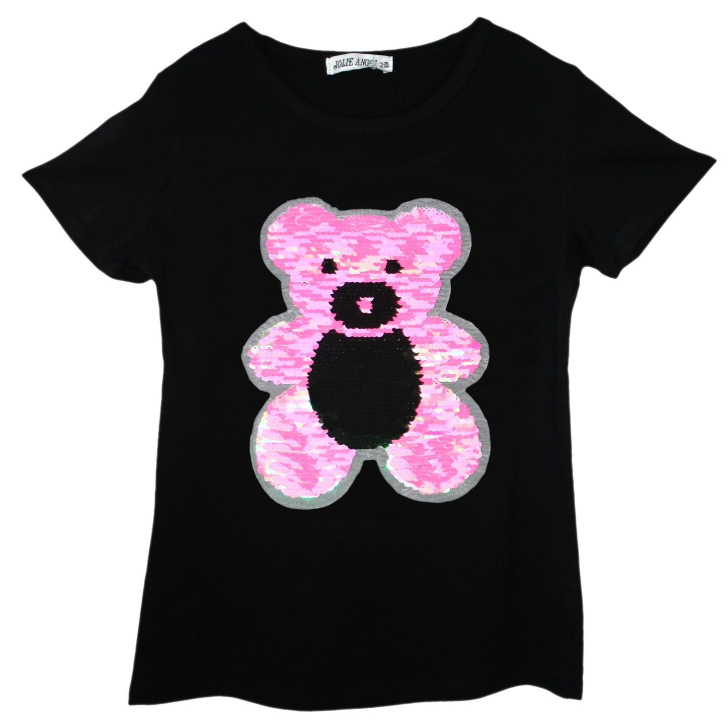Girls Animal Sequin T-Shirts