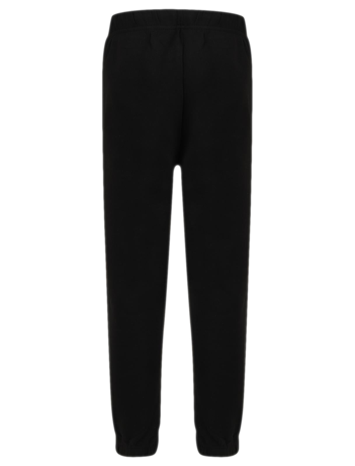 Kids Plain Jogging Bottoms - Black