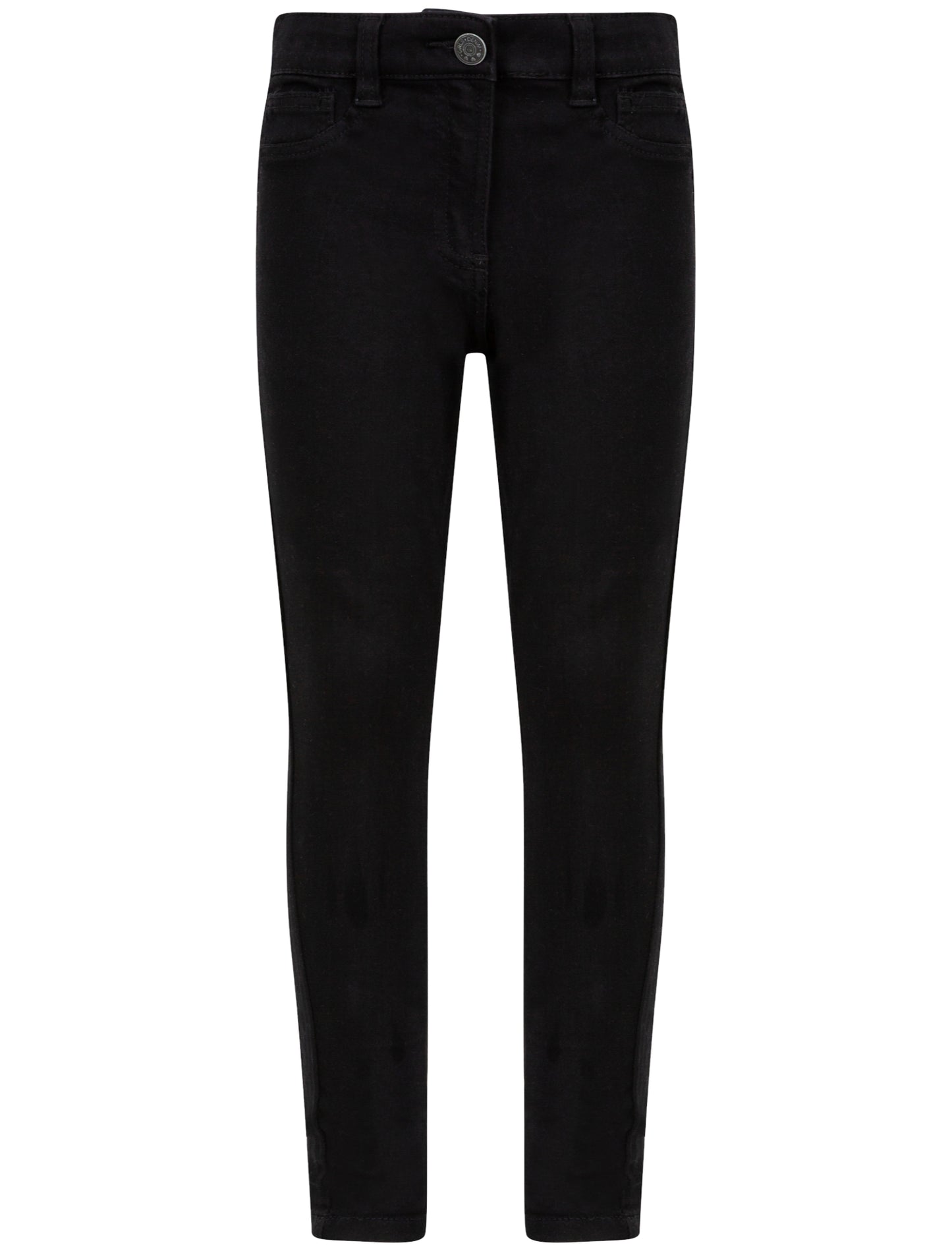 Girls Denim Skinny Jeans - Black