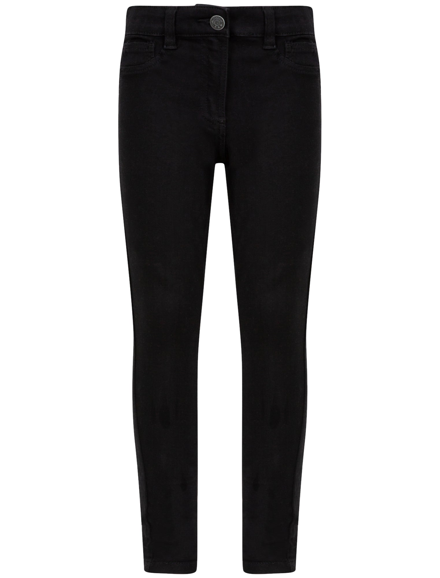 Girls Denim Skinny Jeans - Black