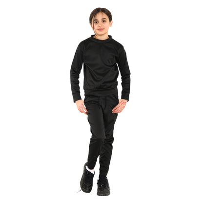 Girls Loungewear Tracksuit Sweatshirt Sweatshirt & Pants Set