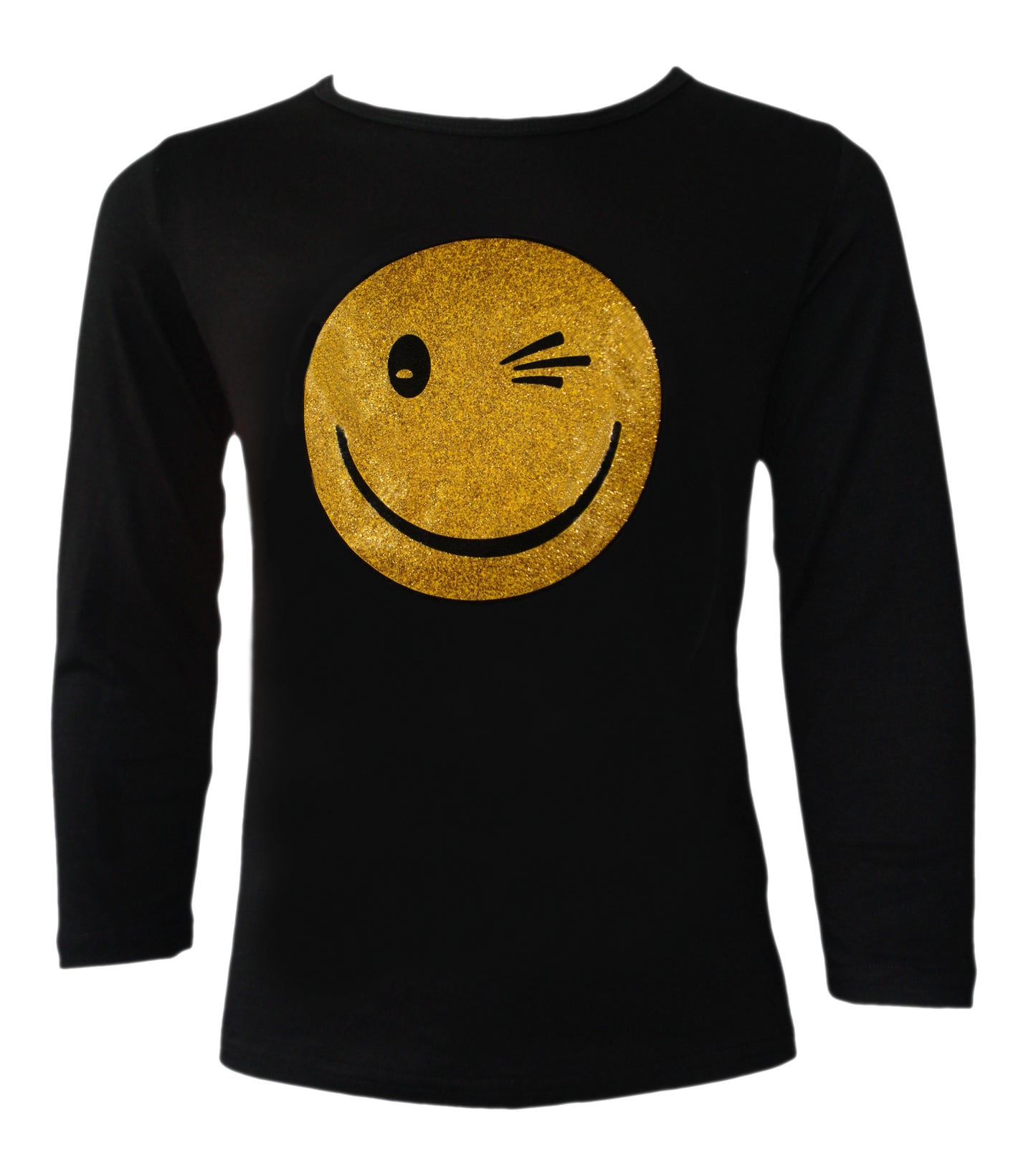 Girls Glitter Sequin Wink Tops