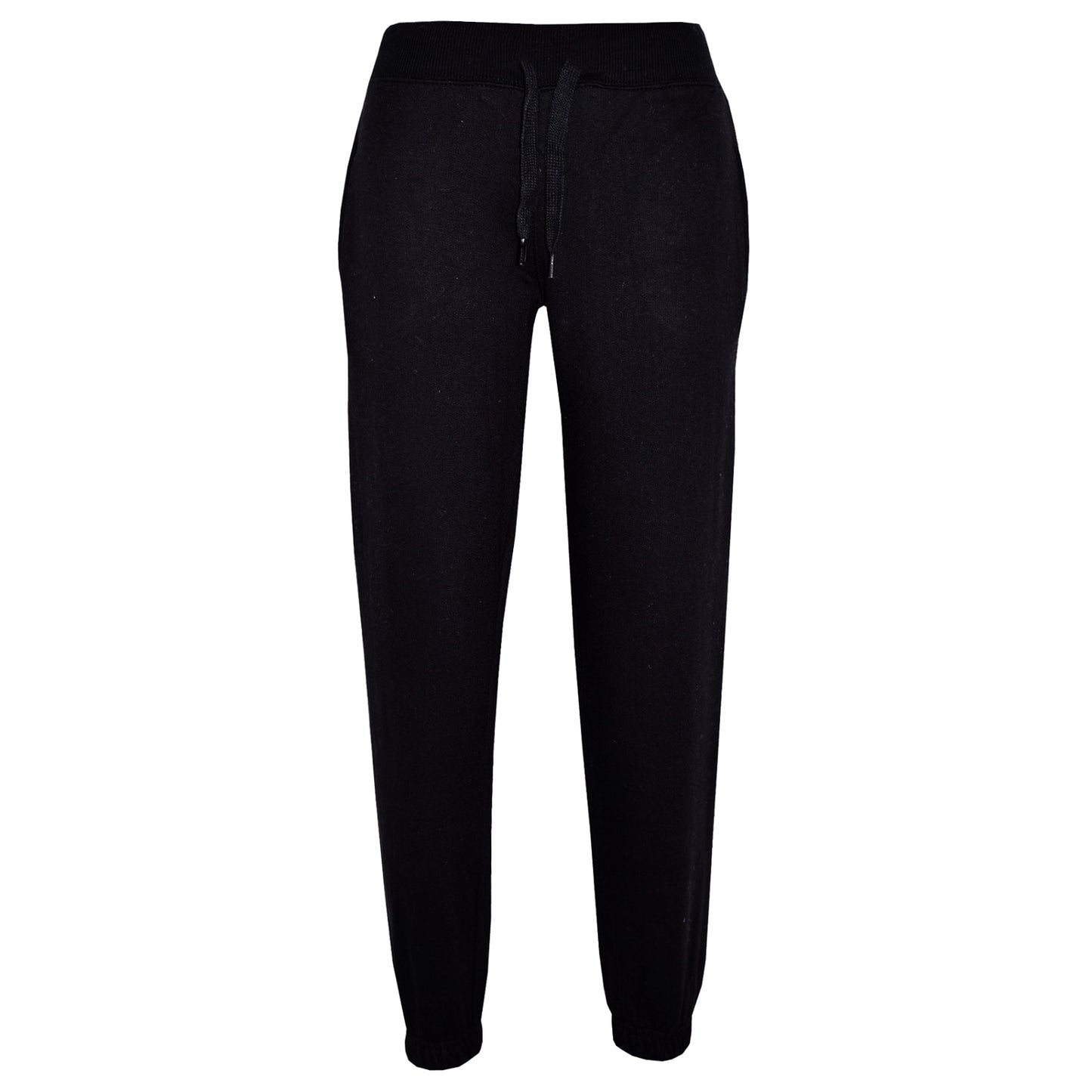 Kids Fleece Hoodies And Jogging Bottoms - Black