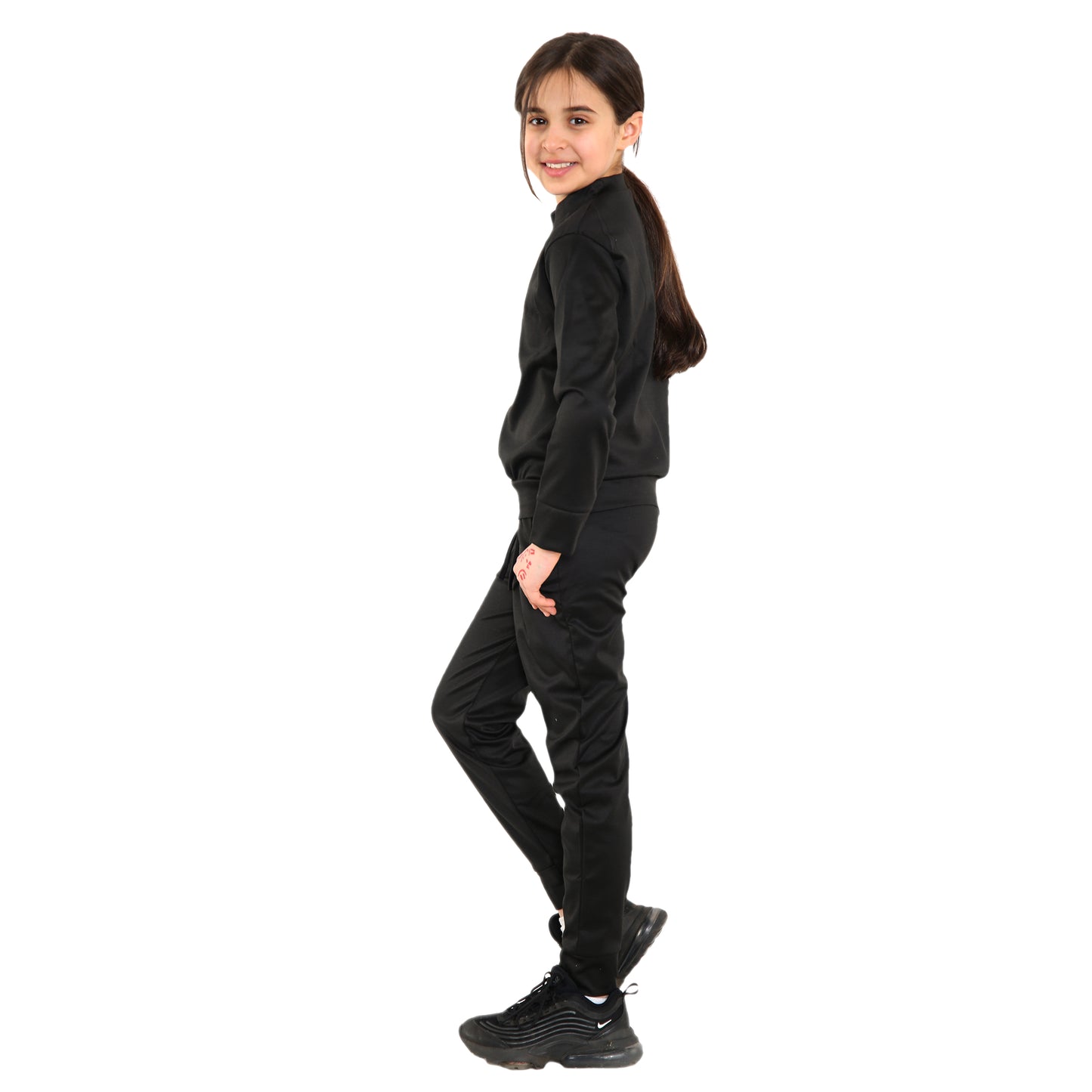 Girls Loungewear Tracksuit Sweatshirt Sweatshirt & Pants Set