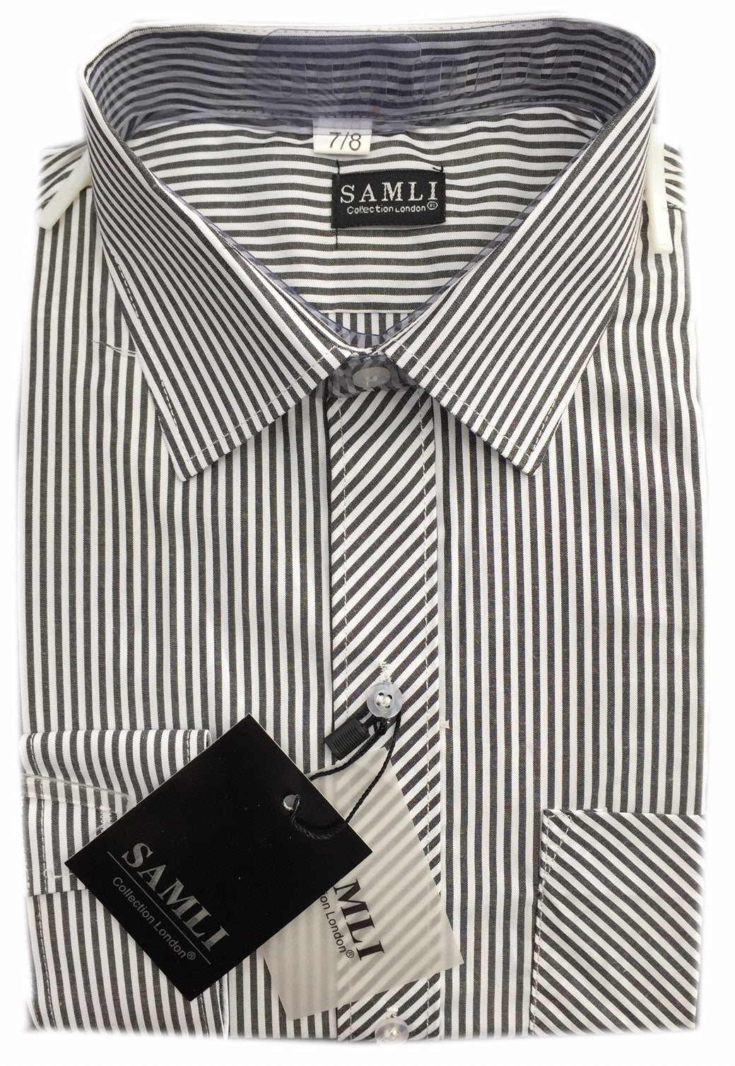 Boys Striped & Checked Formal Shirts