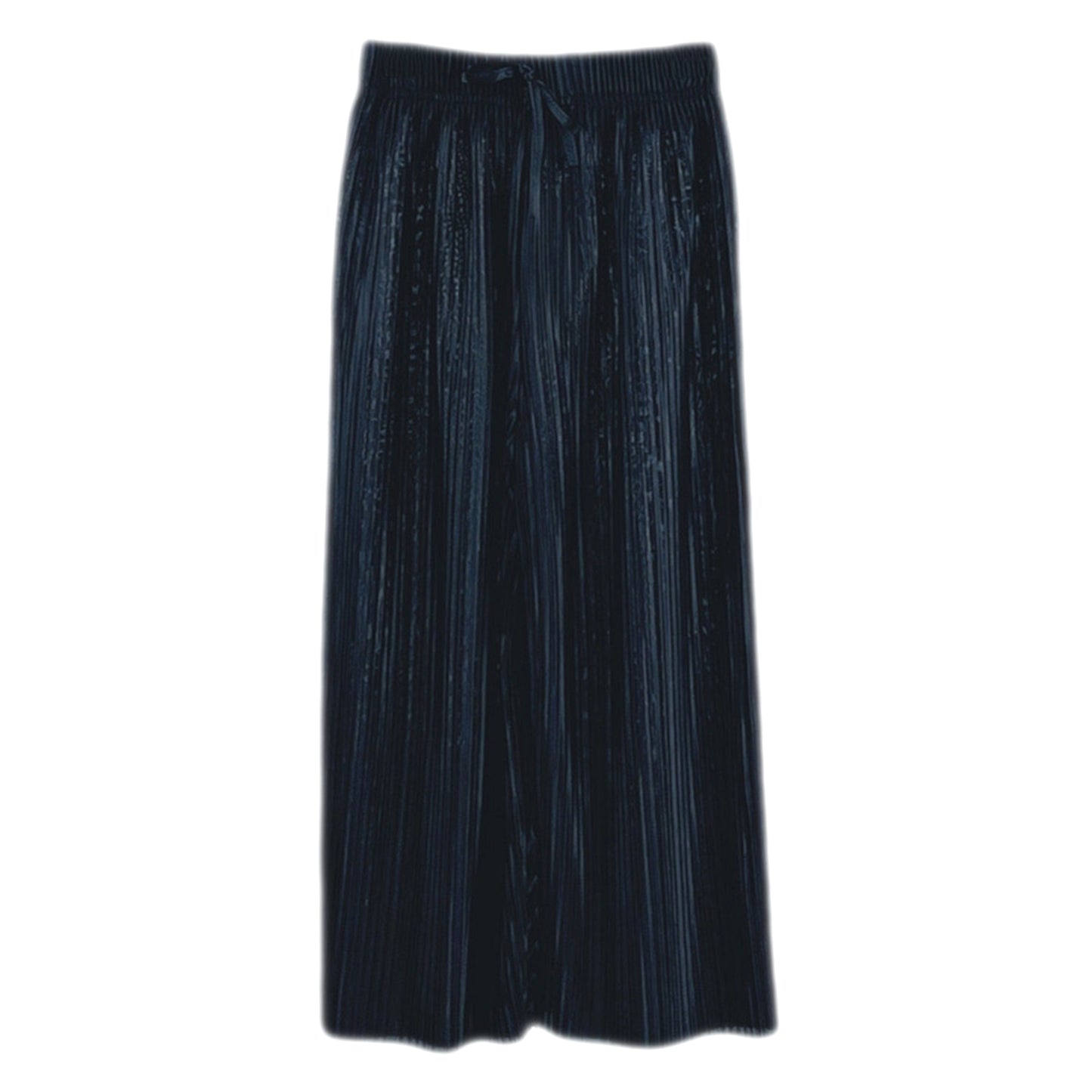 Girls Pleated Capri Baggy Wide Leg Trousers