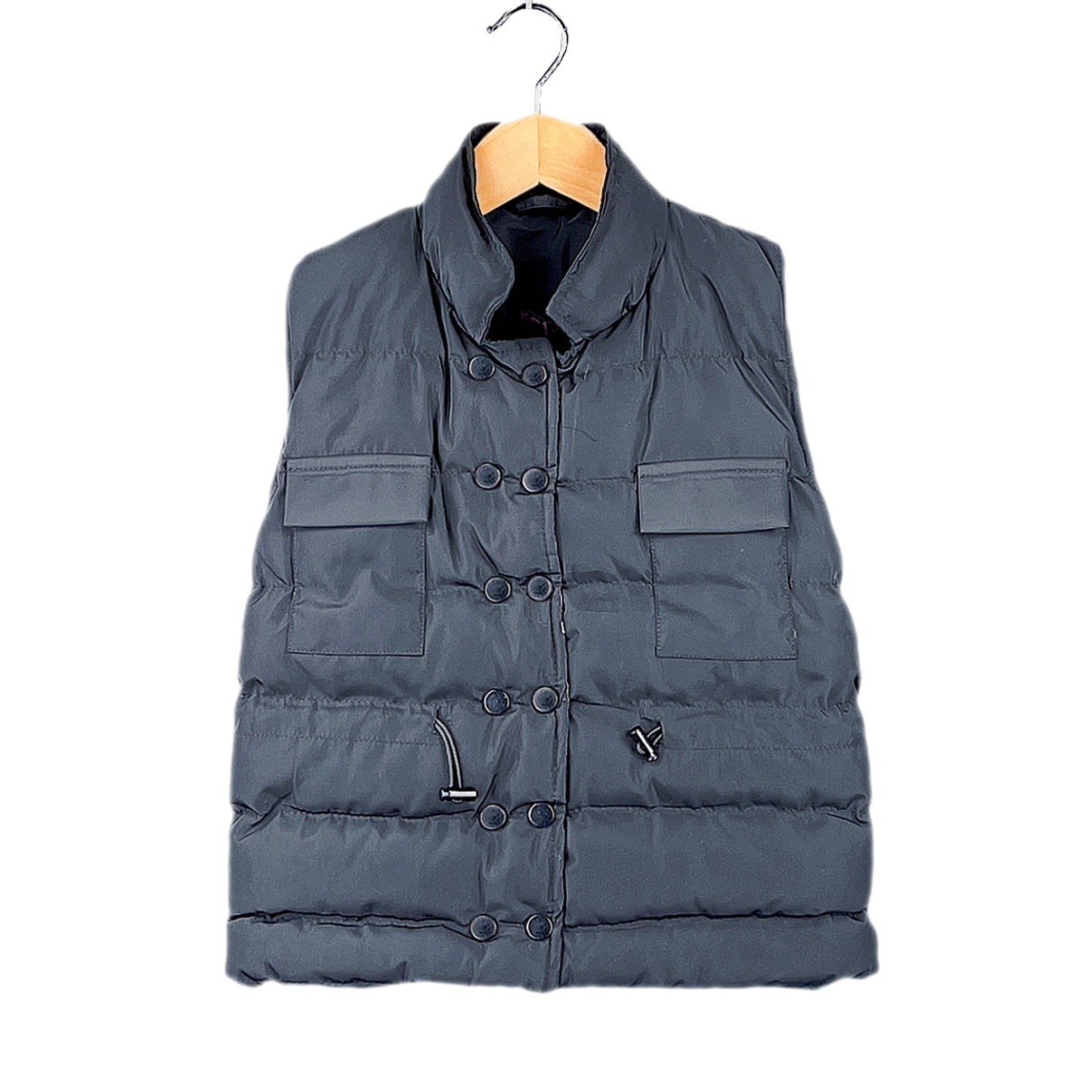 Girls Gilet Bodywarmer Padded Sleeveless Jacket - Black