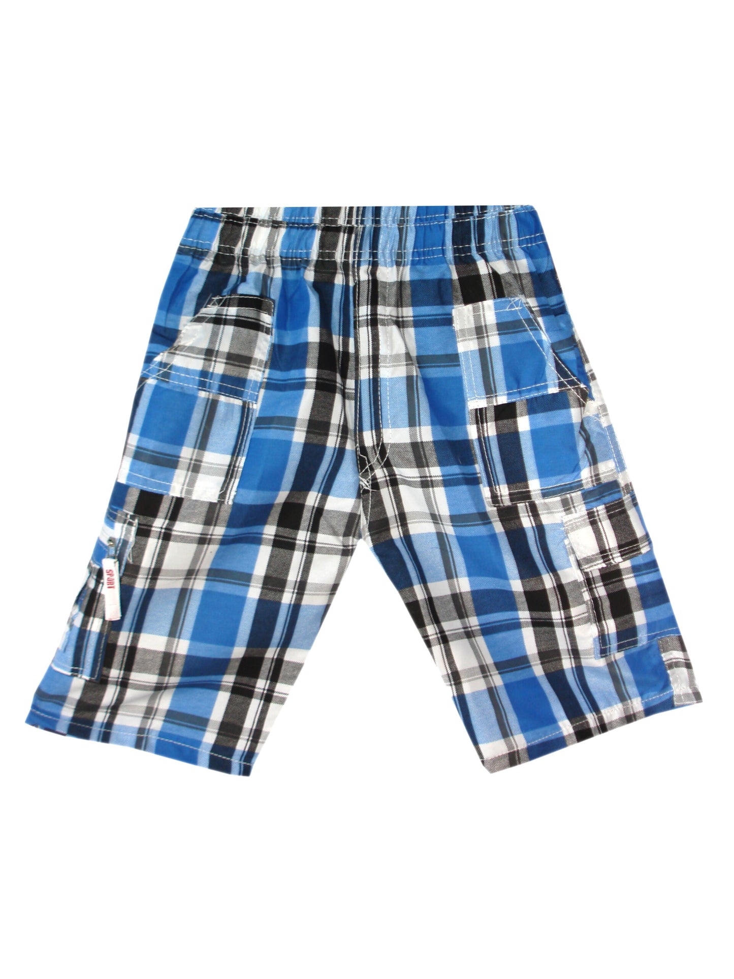 Boys Camouflage & Checked Shorts